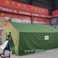 Large fire rescue tent